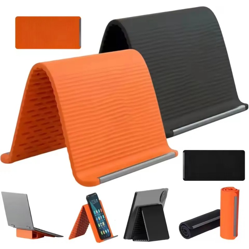 Laptop Ergonomic Accessories - Soporte de silicona plegable y flexible