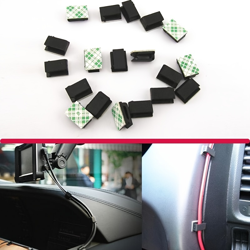 Clip fijo autoadhesivo para co - Cable Management Bag reseña y precio