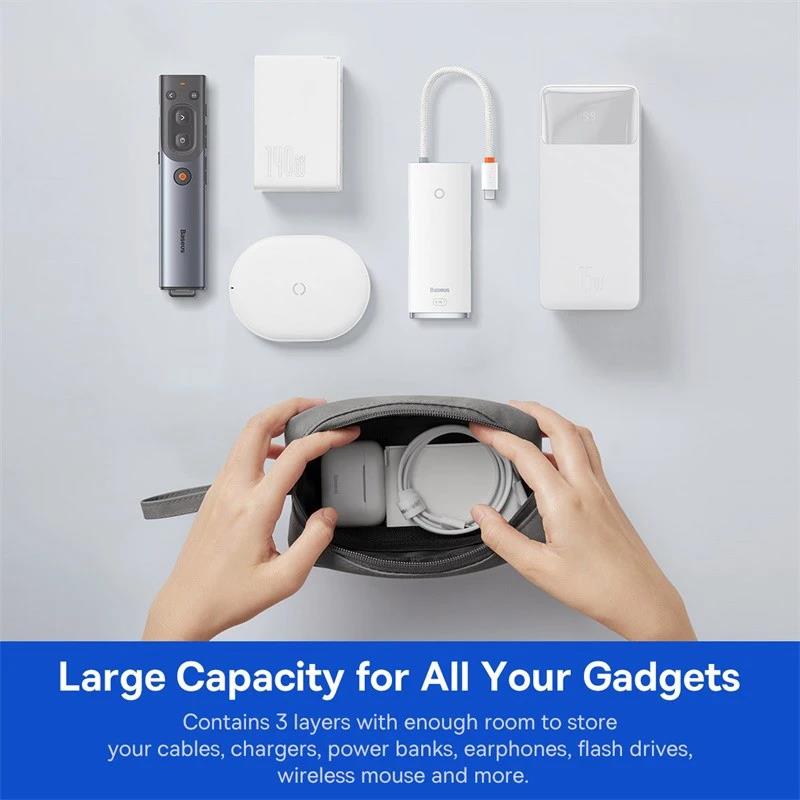 Bolsa Portátil para Auriculare - Cable Management Bag reseña y precio