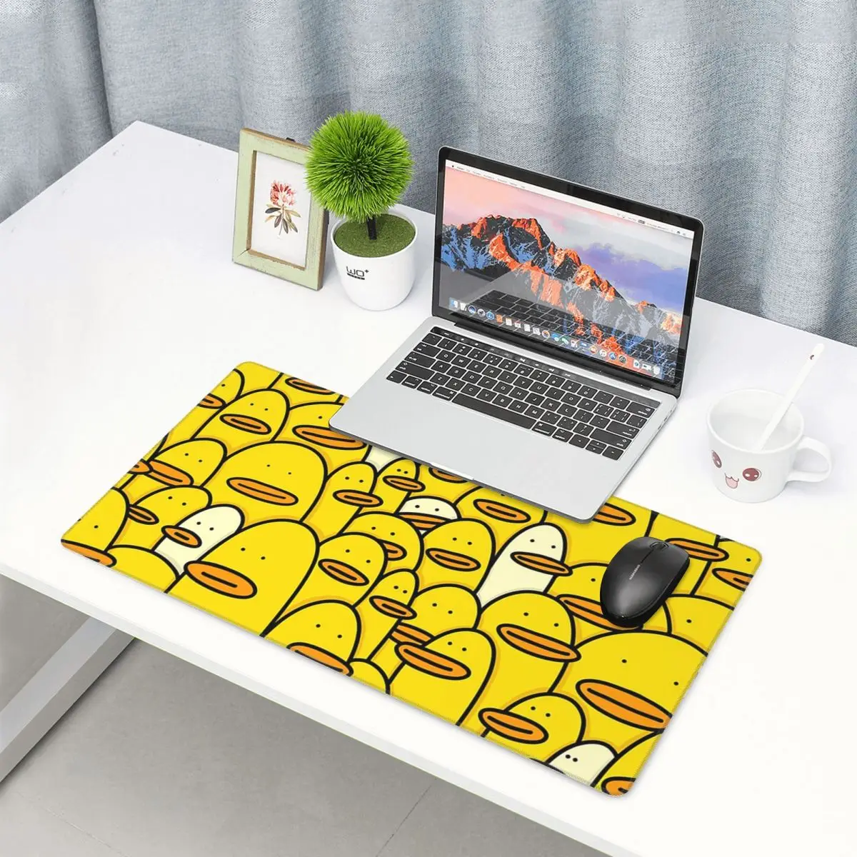 Alfombrilla de ratón grande co - Yellow Laptop Accessories reseña y precio