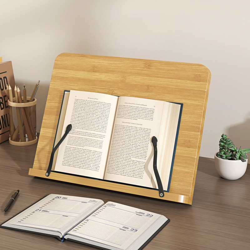 Soporte de Lectura de Madera,  - Laptop Ergonomic Accessories reseña y precio