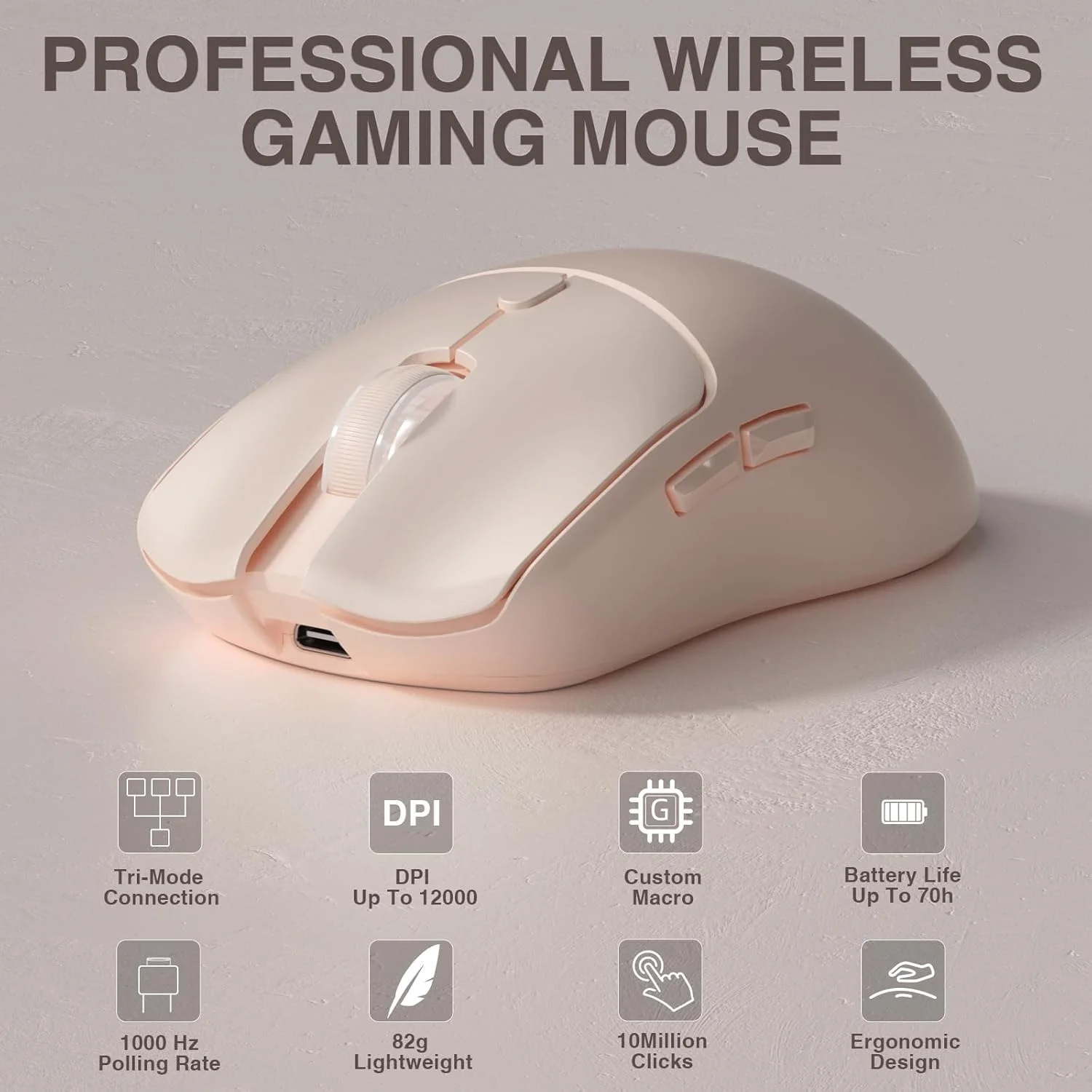 Ratón Inalámbrico para Juegos  - Laptop Ergonomic Accessories reseña y precio