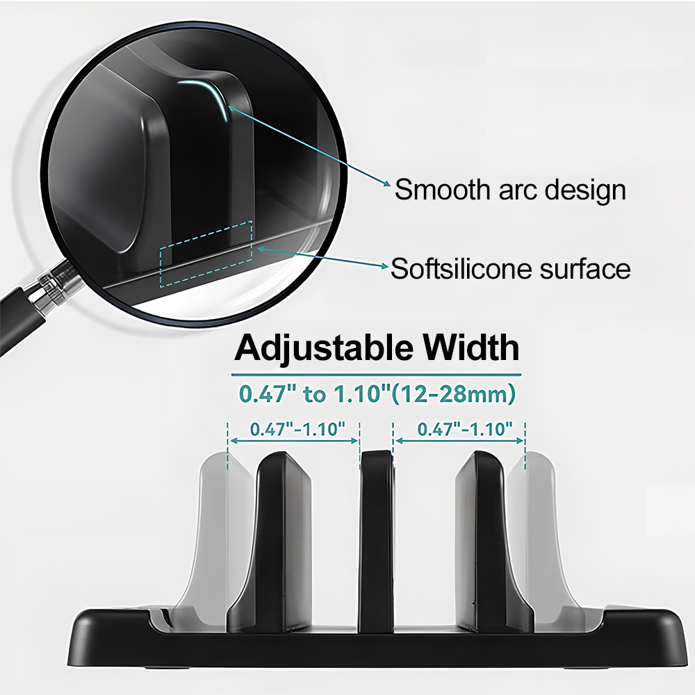Soporte vertical para ordenado - Laptop Ergonomic Accessories reseña y precio