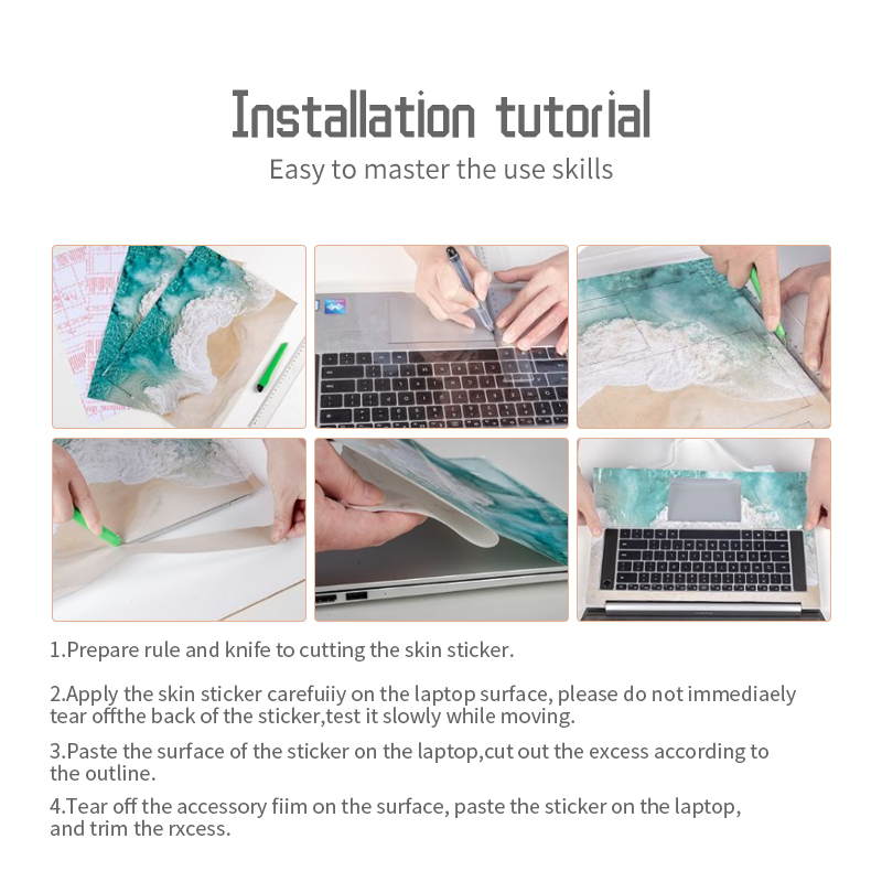 DIY pegatinas de piel para por - Laptop Accessories Msi reseña y precio