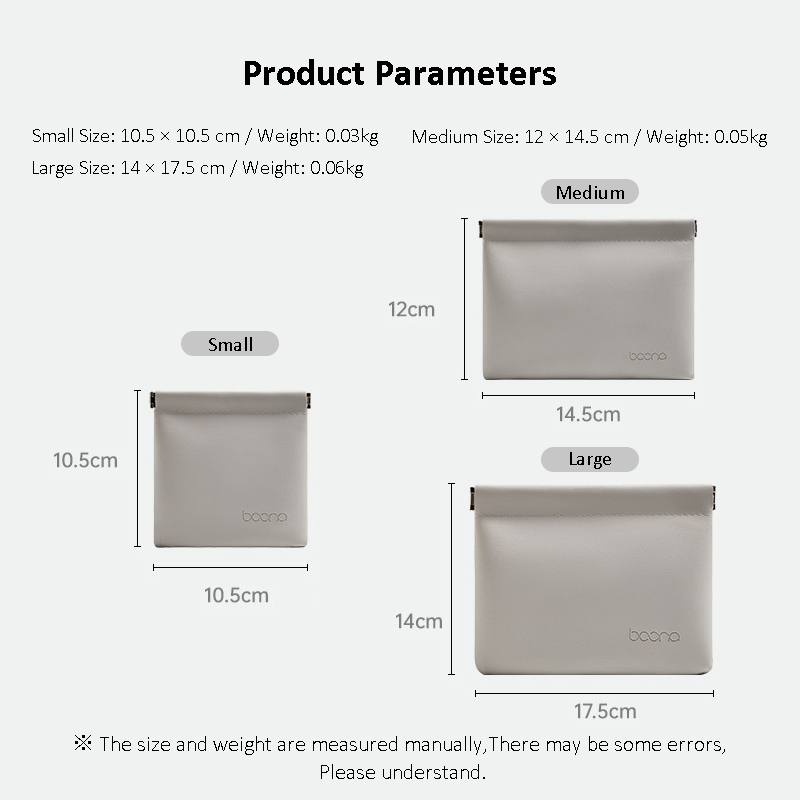 Bolsa de Almacenamiento de PU  - Cable Management Bag reseña y precio