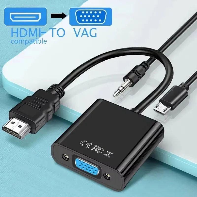 1-4 conjuntos de convertidores - Hdmi Vga Adapter reseña y precio