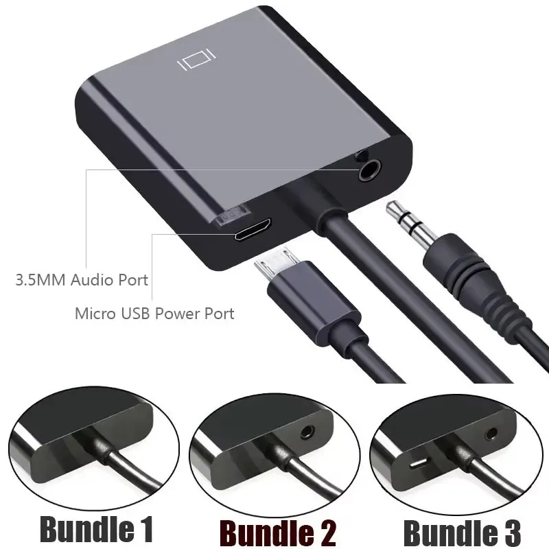 1-4 conjuntos de convertidores - Hdmi Vga Adapter reseña y precio