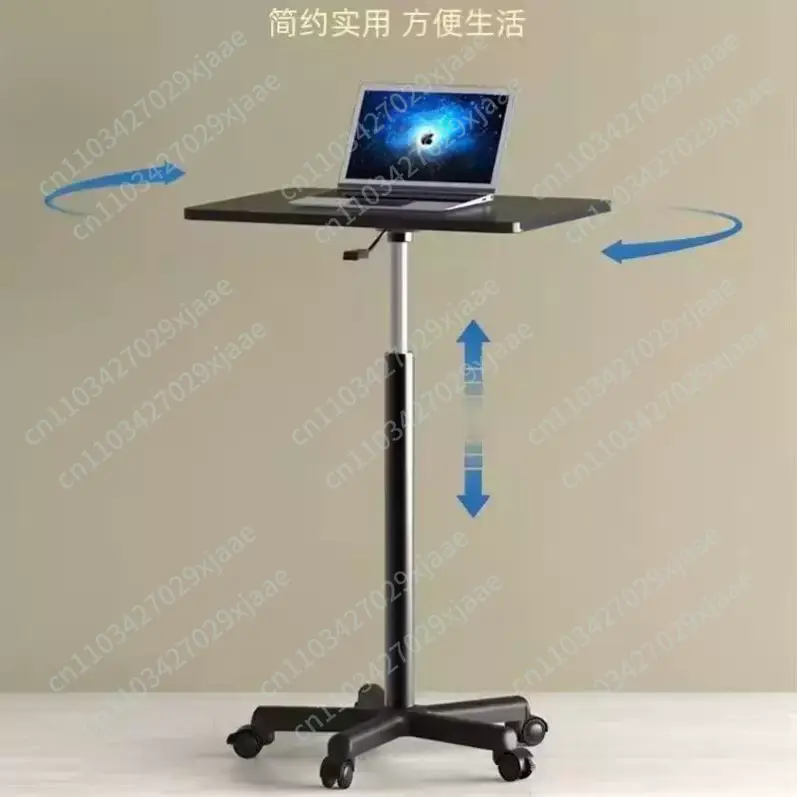 Mesa móvil con ruedas, mesa el - Laptop Ergonomic Accessories reseña y precio