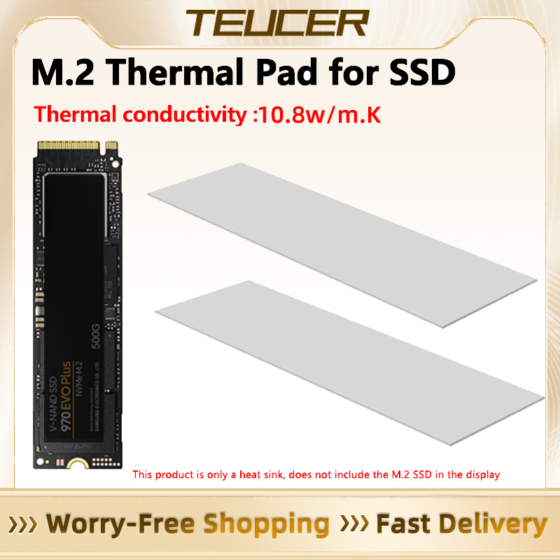 Almohadilla térmica TEUCER M.2 - Laptop Accessories Cooling Pad reseña y precio