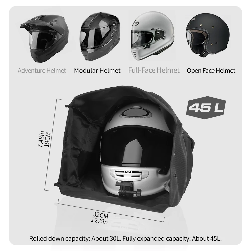 Mochila para Casco de Motocicl - Laptop Accessories Pouch reseña y precio