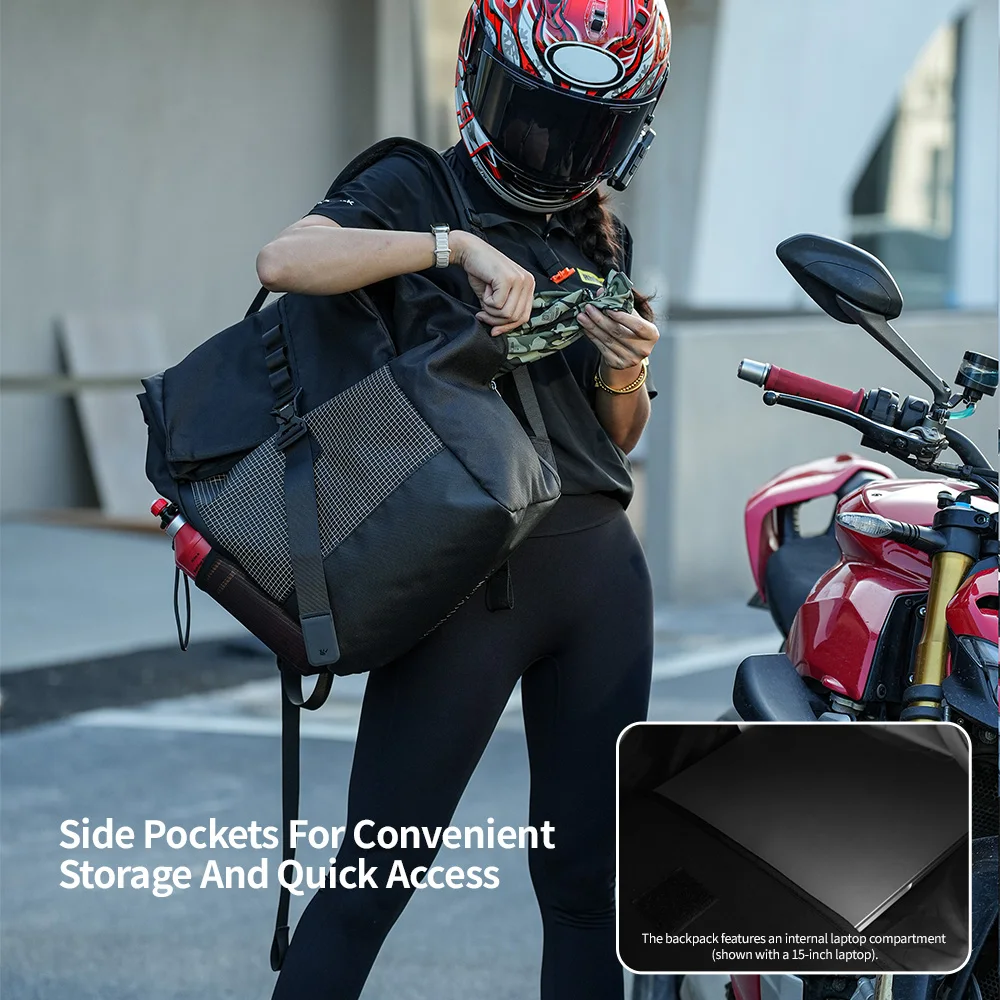 Mochila para Casco de Motocicl - Laptop Accessories Pouch reseña y precio