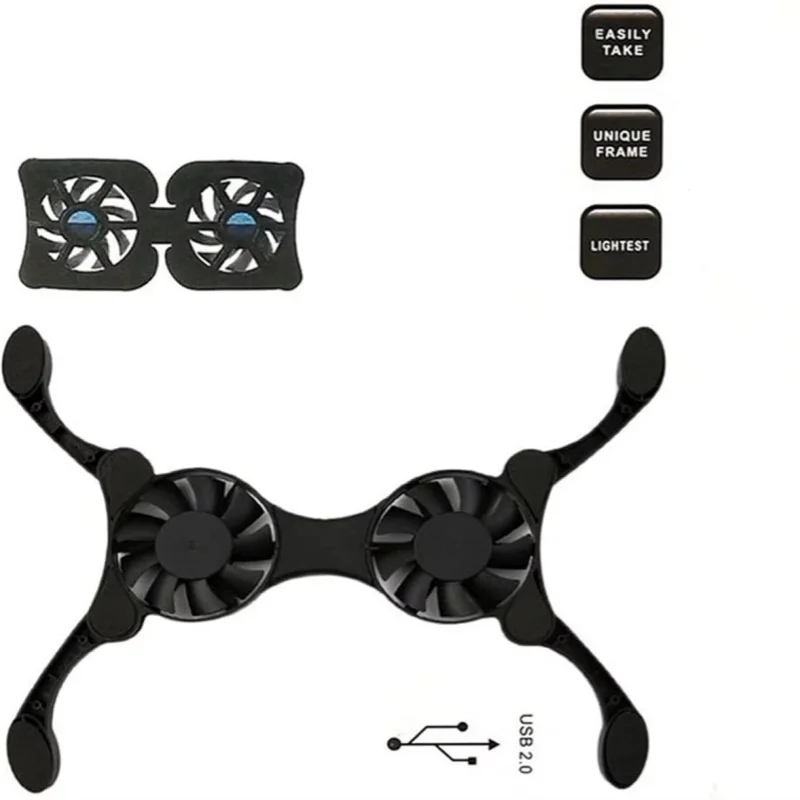 Base Enfriadora para Portátil, - Laptop Accessories Cooling Pad reseña y precio